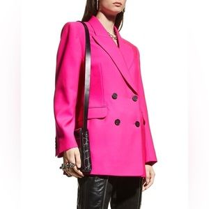 Anthropologie Joie Oversized Hot Pink Blazer